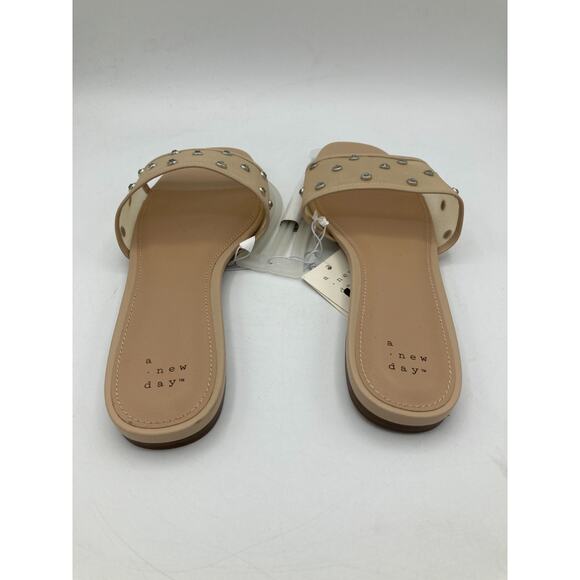 Women s Elain Slide Sandals with Memory Foam insole - A New Day 9.5 - Picture 3 of 10